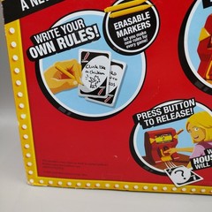 UNO Wild Jackpot Card Board Game Rare 2015 Mattel Slot Machine (Missing 2 Cards)