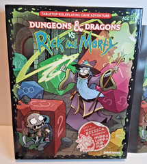 Dungeons And Dragons VS Rick And Morty D&D Tabletop Role Playing Game *No Dice
