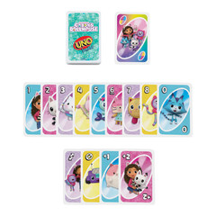 UNO Junior Gabby’s Dollhouse Card Game Brand New