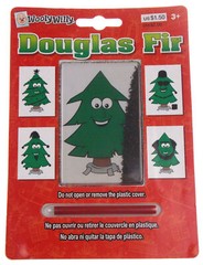 Wooly Willy Douglas Fir Tree Draw Magnetic Wand Kid Toy Holiday Xmas Gift Travel