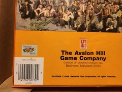 NEW 1986 Avalon Hill Nam PLATOON Vietnam War Military Strategy Board Game