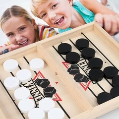 Fast Sling Puck Board Game Table Hockey Foosball Toys For Family Children*