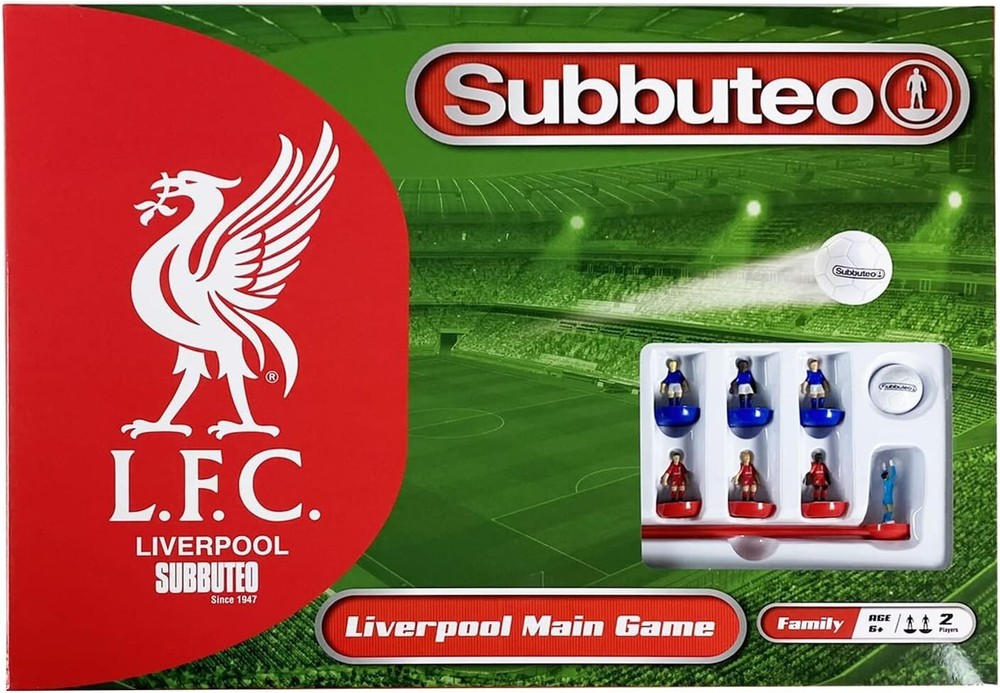 SUBBUTEO Liverpool Table Football Pitch Game Team Edition Main Game