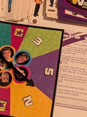 NSYNC Backstage Pass Board Game Patch Games 2000 PIECES ONLY – See Video