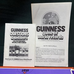 Vintage Guinness Game of World Records Board GAME 1975 Parker Brothers COMPLETE