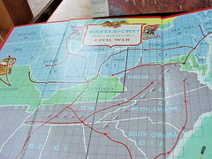 Vtg 1961 Battle Cry Civil War Board Game by Milton Bradley Complete Never Played