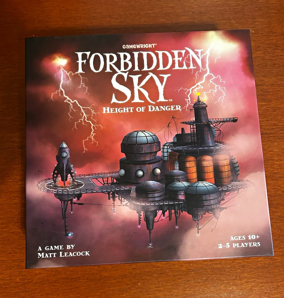 Gamewright Forbidden Sky: Height of Danger Strategy Board Game, 2-5 Players, 10+