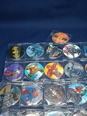 Lot of 25 DC Comics Justice League Pogs Tazos Caps – Chipicao Cardboard Sealed