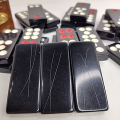 Ying Fat Cheung Pai Gow Domino Set Hong Kong in Case Vintage