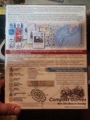 Compass Games: War for America: The American Revolution 1775-1782: Sealed