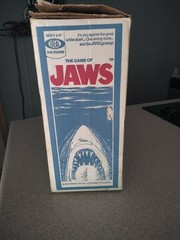 Ideal The Game of Jaws Shark Board Game 1975 All Original box & pieces