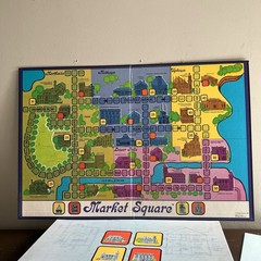 VTG MARKET SQUARE COMPETITIVE REAL ESTATE STRATEGY GAME 1983 Ages 10 to Adult