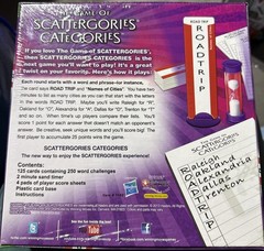 Scattergories Categories Board Game BRAND NEW FACTORY SEALED