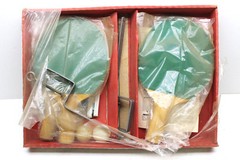 1950s 1960s Universal England Complete Unused Table Tennis Ping Pong Game Orig