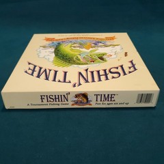 Fishin’ Time Fishing Challenge Board Game 1986 VINTAGE Distinctive Games USA **