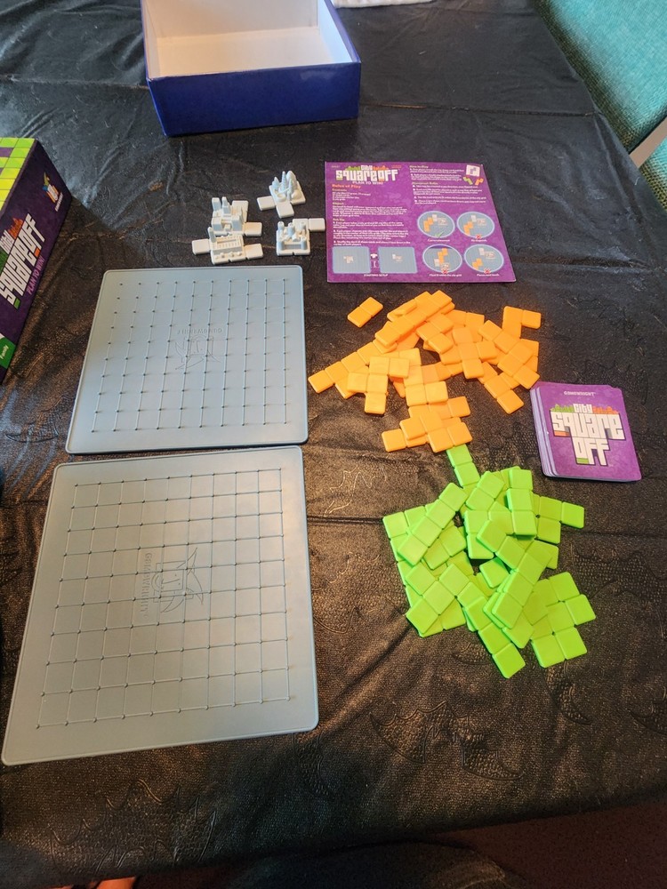 City Square Off Board Game Plan To Win 2011 Gamewright Complete!