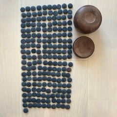 Vintage Go Stones Set