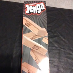Hasbro Jenga Genuine Hardwood Family Strategy Game Ages 6+ Complete 2019