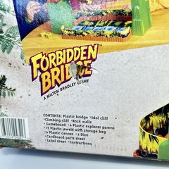 1992 Forbidden Bridge Board Game Milton Bradley Works *not Complete*