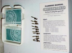 Parker Brothers PB 1972 : WATERWORKS Leeky Pipe Card Game (Ages 8 – Adult)