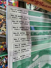 APBA Pro Golf Game, original boards, cards, boxes, etc.