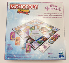 MONOPOLY Junior: Disney Princess Edition Board Game for Kids Ages 5 and Up *NEW!