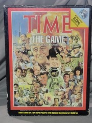 John N. Hansen Co. TIME: The Game Board Game 1983 Over 8,000 Questions & Kids