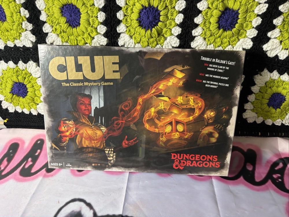 Clue: Dungeons & Dragons (D&D) Classic Mystery Game USAopoly – Brand New Sealed