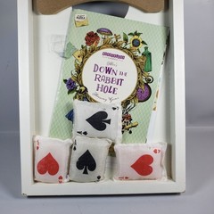 Alice’s Down The Rabbit Hole Throwing Game Wonderland Games Bean Bag Toss