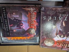 Folklore The Affliction Dark Tales Miniatures Box Set Board Game Complete Nice!