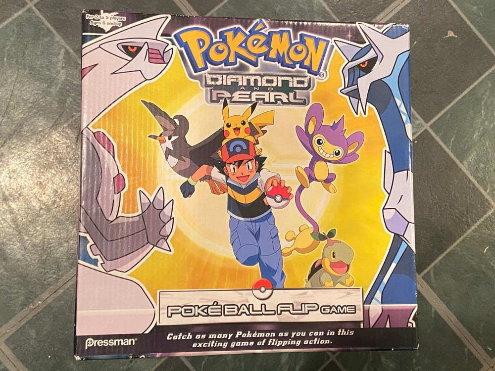Pokemon Diamond & Pearl Poke Ball Flip Game (COMPLETE) *Pre-Owned* ss1