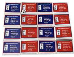16 CARDS – 4 sets of 4 for each of 2009-2012 National Mah Jongg League Cards LN