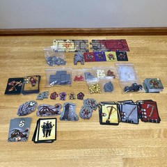 The Siege Of Runedar Board Game Complete Game 1-4 Players (2021 Reiner Knizia)