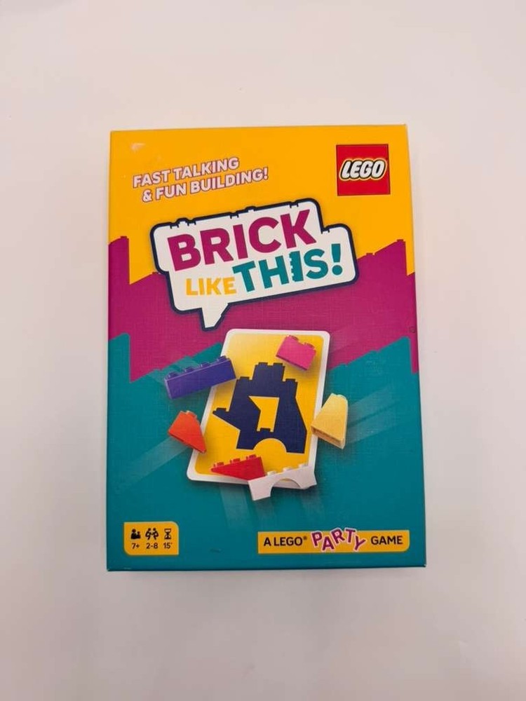 LEGO Brick Like This! The Official Party Game by Asmodee 2-8 Players NEW SEALED