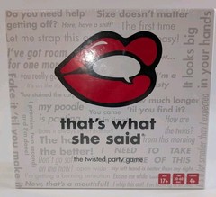 That’s What She Said The Twisted Party Game New Factory Sealed