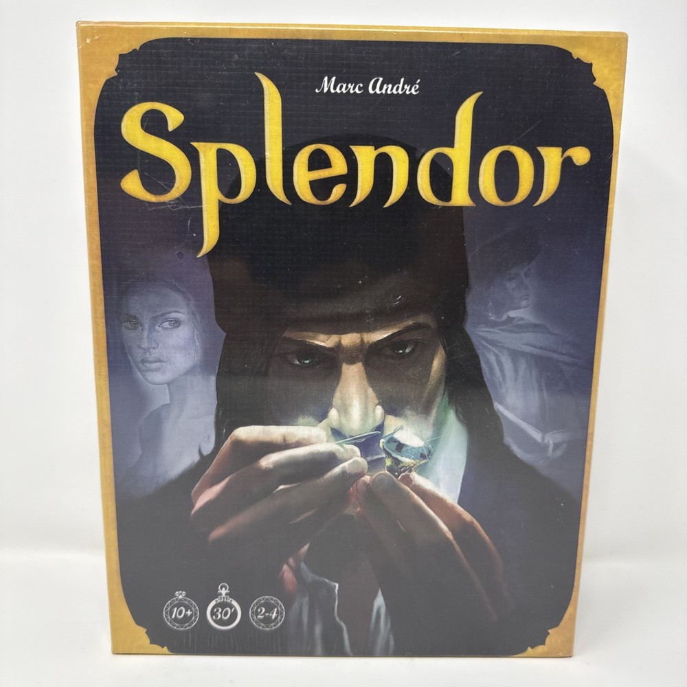 Splendor Strategy Board Game by Marc Andre Factory Sealed Brand New 2-4 Players