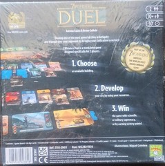 Repos Production 7 Wonders Duel Strategy Board Game 2 Players Age 10+ (2015)
