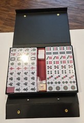 Yellow Mountain Imports Professional Chinese Mahjong Game Set New Sealed w/Case