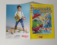 Complete – DRAGON’S BREATH Game by HABA 2-4 Players, Ages 5+