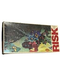 Risk Board Game 1980’s War Strategy EUC 2/5 Unopened World History Kids Game