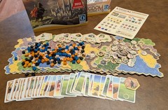 Kingdom Builder Board Game and Nomads Expansion (2012 Spiel des Jahres Winner)