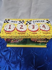 Hot Streak Party Board Game Racing Betting Game By Jon Perry CMYK- New Open Box