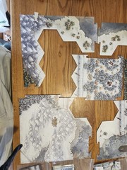 A Game of Thrones CATAN Brotherhood Of The Watch Board Game Fantasy Parts Lot