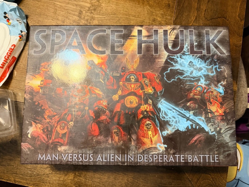 Games Workshop Space Hulk 4E Fourth Edition Board Game GW Mostly Painted!