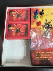 A Nightmare On Elm Street 1987 Board Game Clean