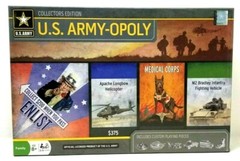 U.S. ARMY-OPOLY Board Game Collectors Edition (Z6)
