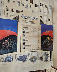 Hero Quest Game System Avalon Hill 1990 version