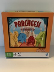 Parcheesi The Classic Game of India Milton Bradley Board Game 100% Complete 2009