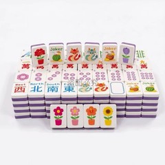 American Floating Mahjong Tile Set 160 Tiles Pool Ready Bag Dice Free Shipping