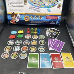 The Game of Life Yo-kai Yokai Watch Edition Board Game Hasbro Complete W Medals
